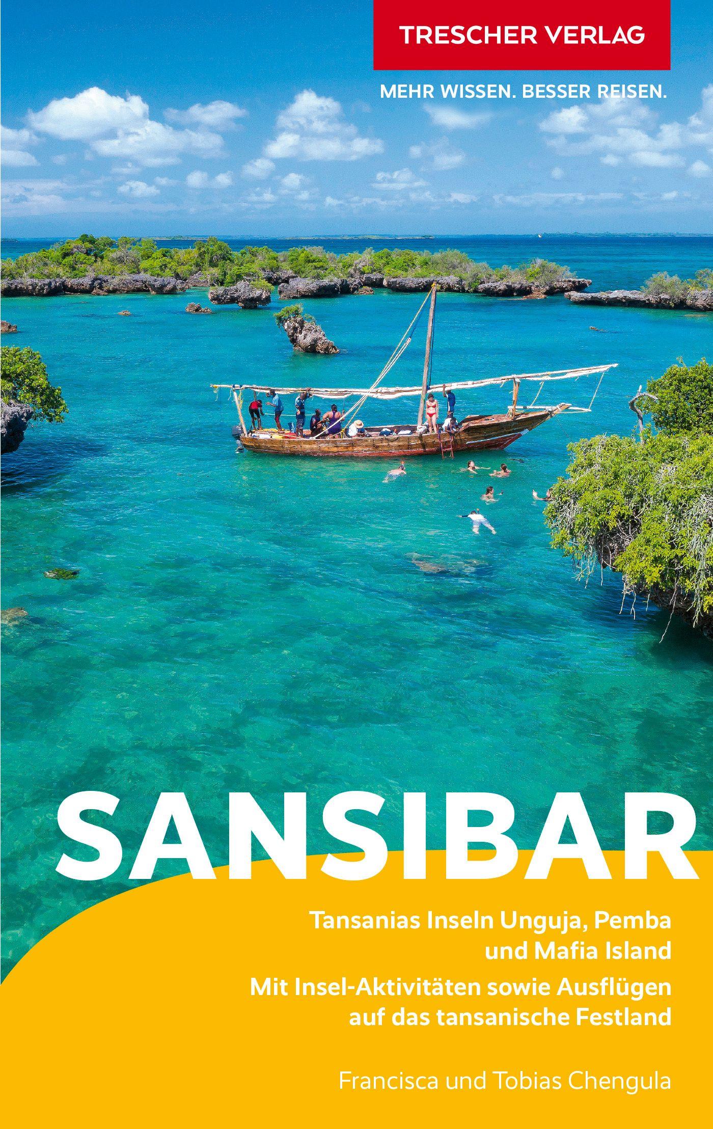 Vorderes Coverbild TRESCHER Reiseführer Sansibar