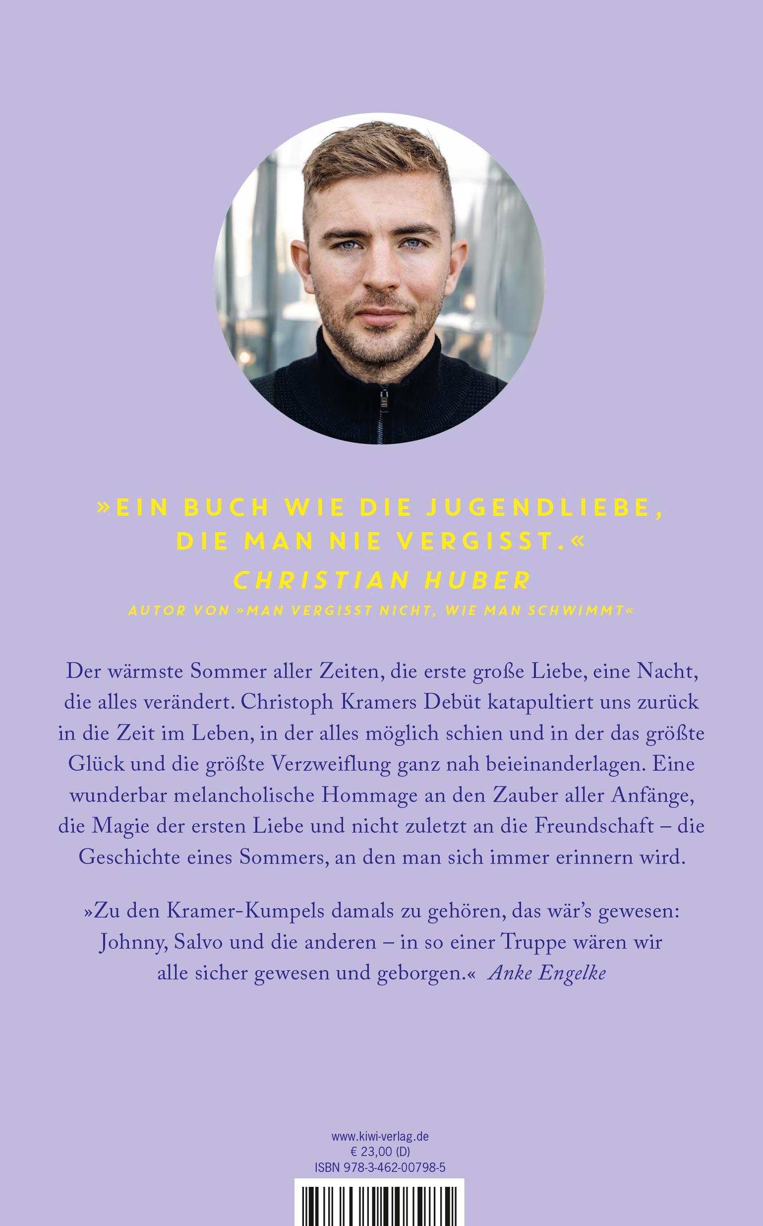 Rückseitencover Das Leben fing im Sommer an