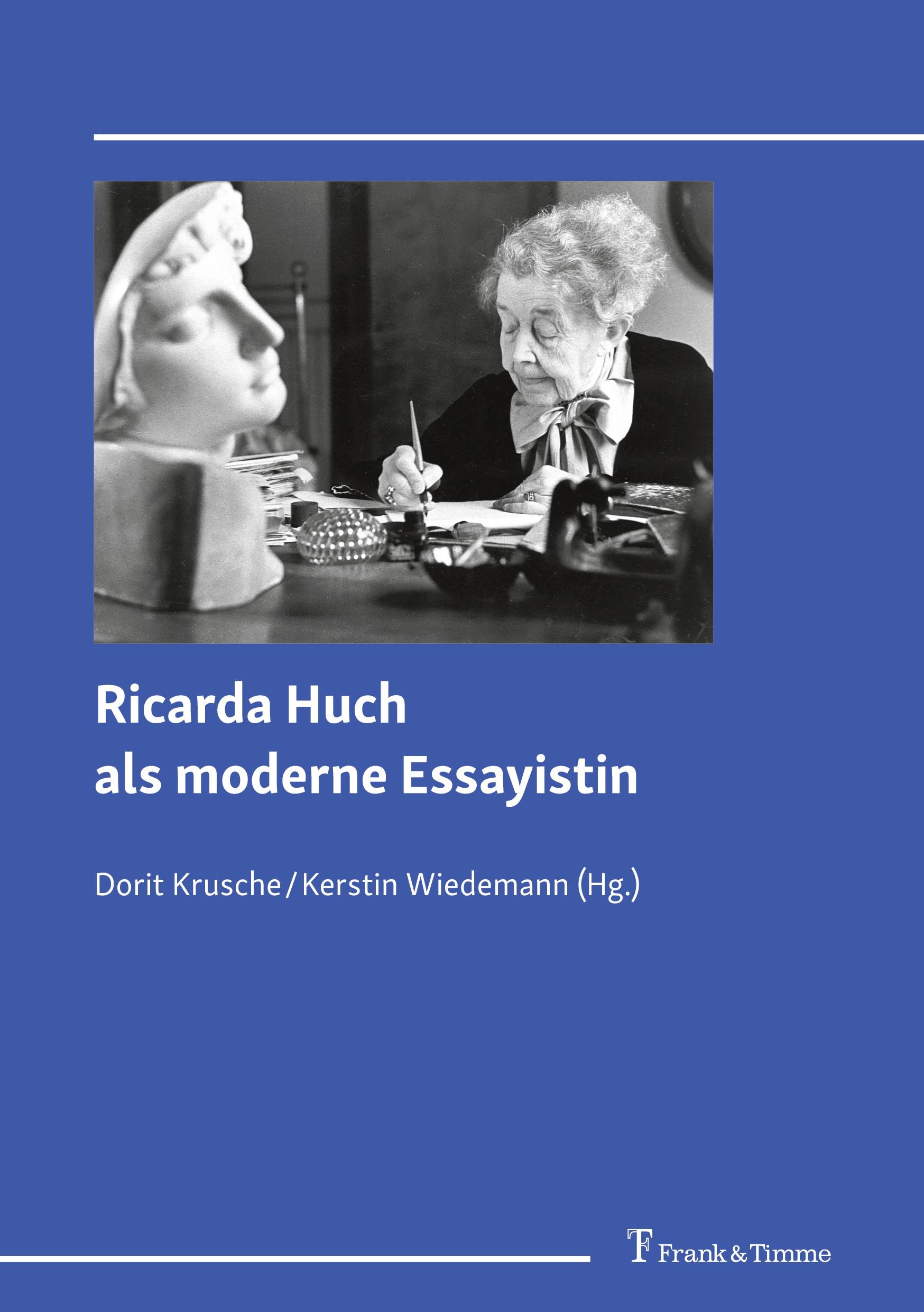Vorderes Coverbild Ricarda Huch als moderne Essayistin