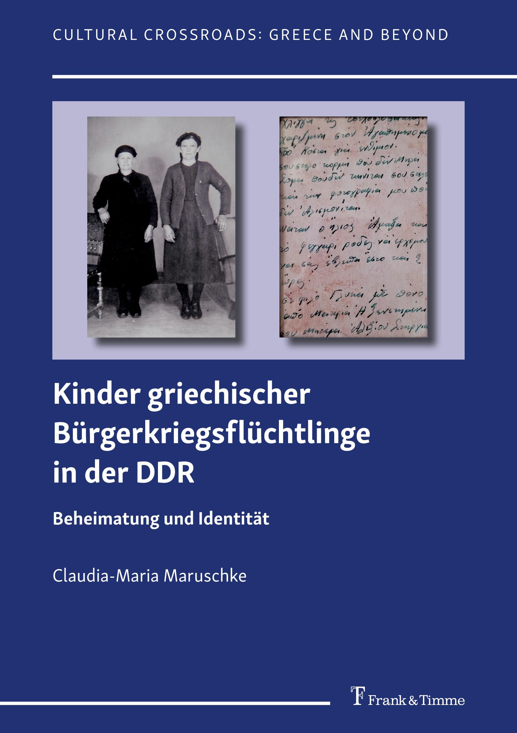 Vorderes Coverbild Kinder griechischer Bürgerkriegsflüchtlinge in der DDR