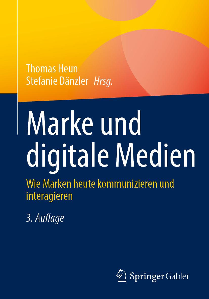 Vorderes Coverbild Marke und digitale Medien