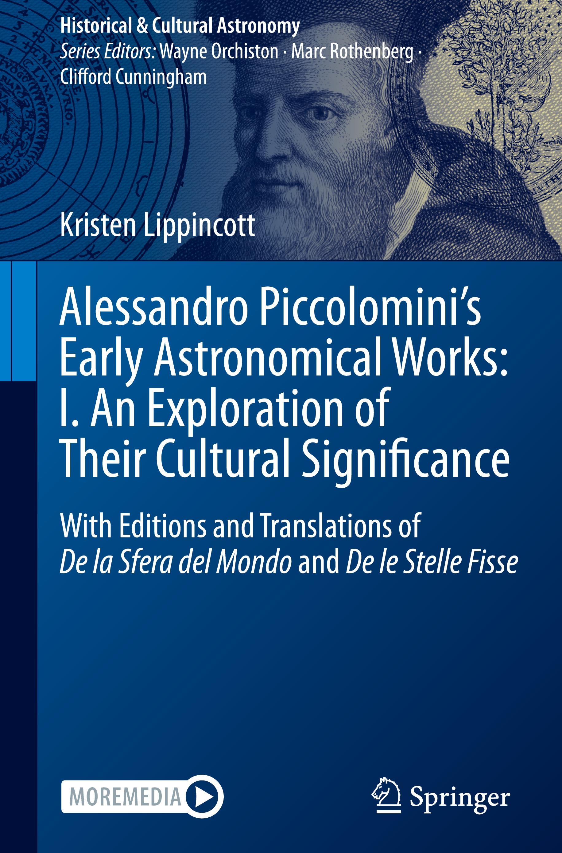 Vorderes Coverbild Alessandro Piccolomini's Early Astronomical Works: I. An Exploration of Their Cultural Significance