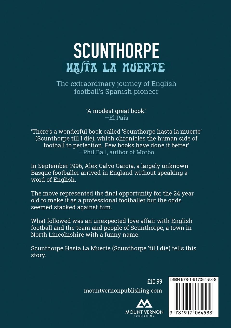 Rückseitencover Scunthorpe Hasta La Muerte