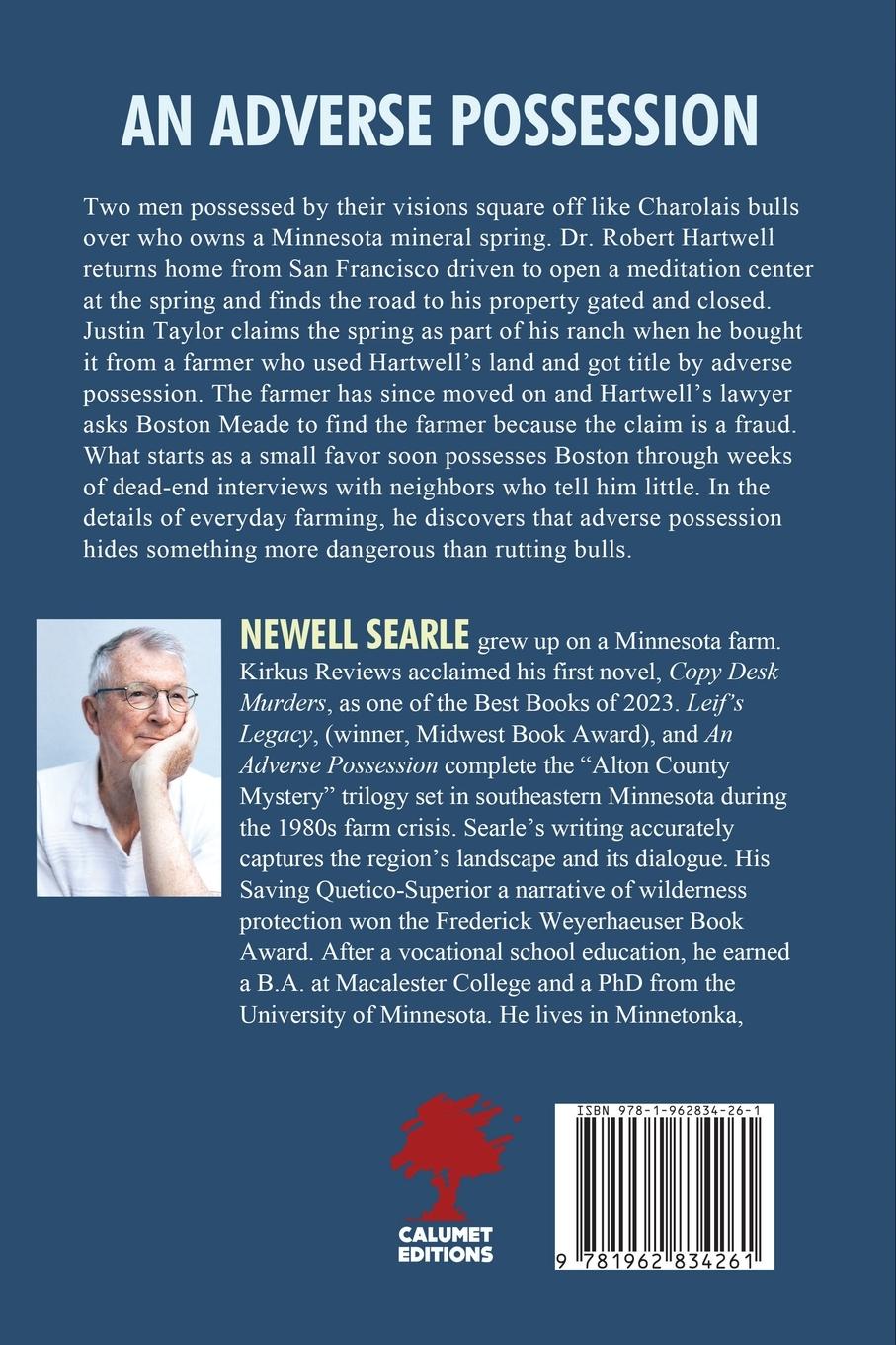 Rückseitencover An Adverse Possession