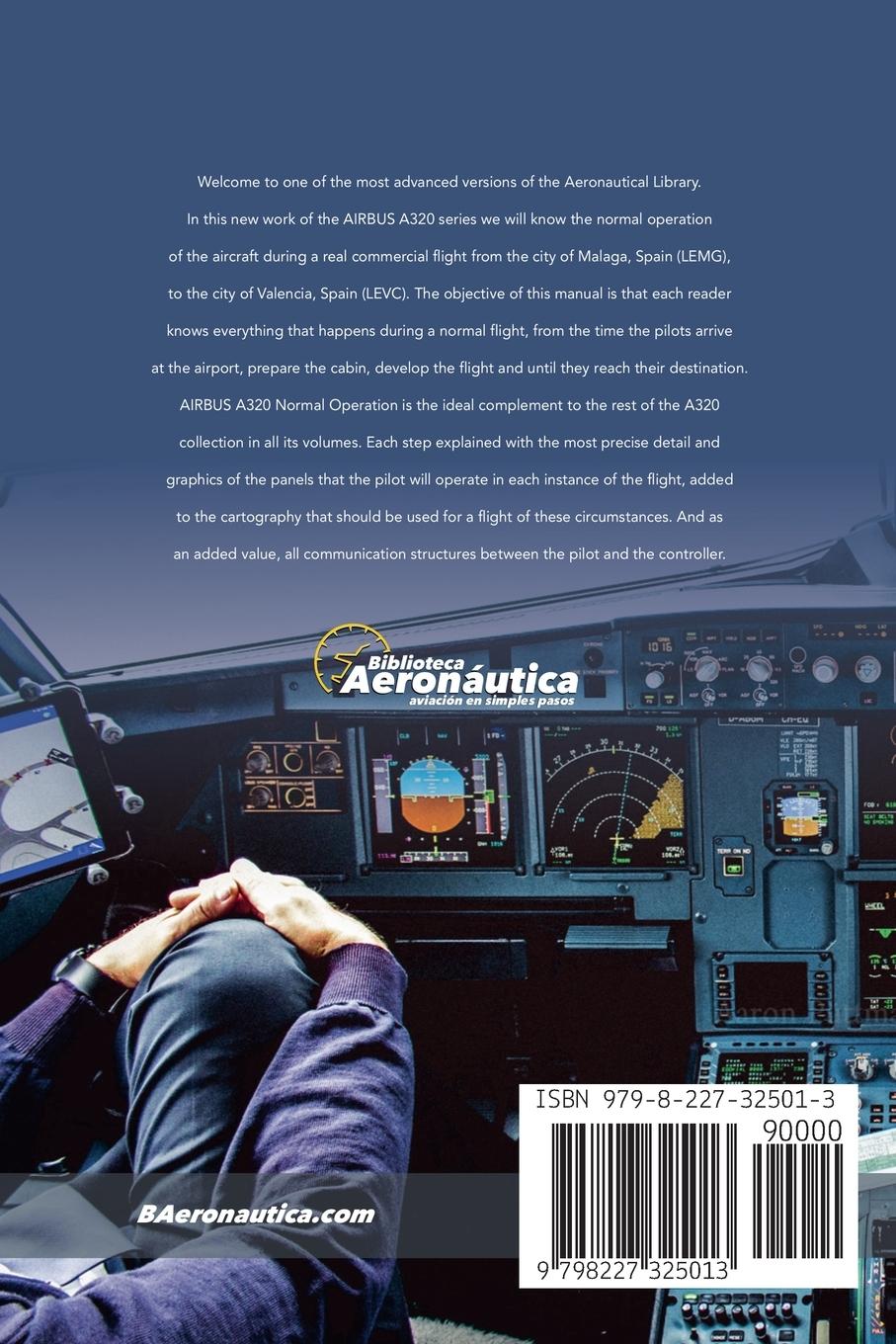 Rückseitencover Airbus A320 Normal Operation