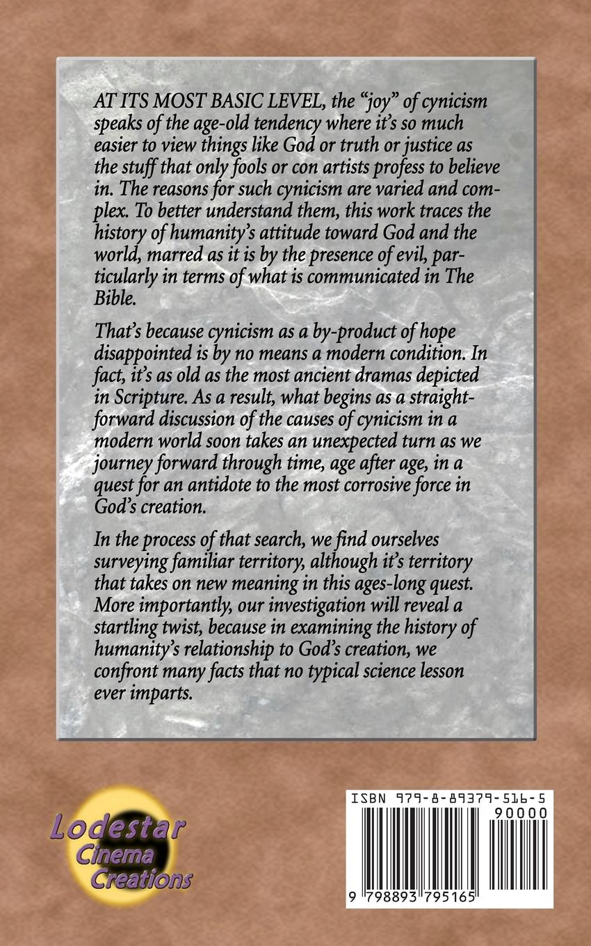 Rückseitencover The Joy of Cynicism and the Death of Beauty