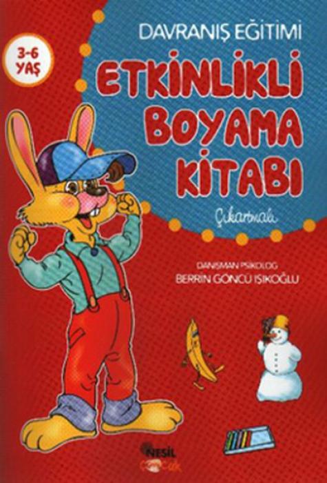 Vorderes Coverbild Davranis Egitimi Etkinlikli Boyama Kitabi