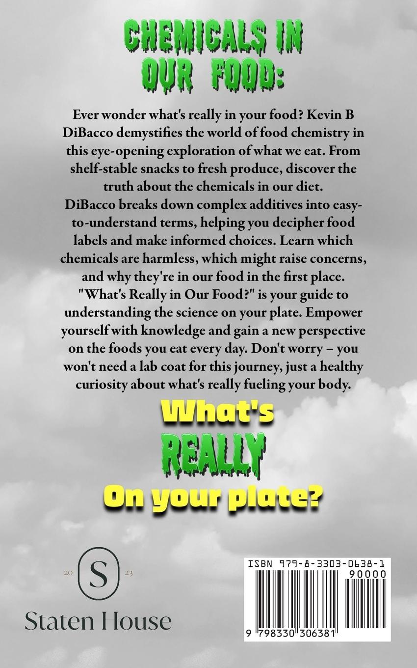 Rückseitencover Chemicals in our Food