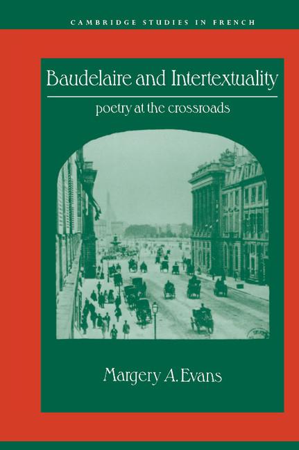 Vorderes Coverbild Baudelaire and Intertextuality