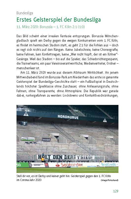 Beispielinhalt (Bild) Borussia Mönchengladbach - die 100 wichtigsten Spiele