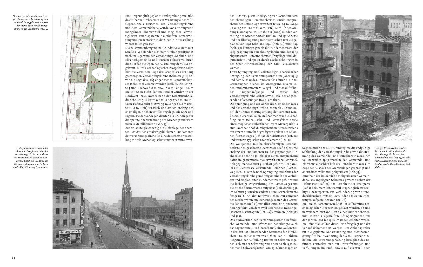 Beispielinhalt (Bild) Die Berliner Mauer(1961-1989) - Grenzanlagen und Fluchttunnel