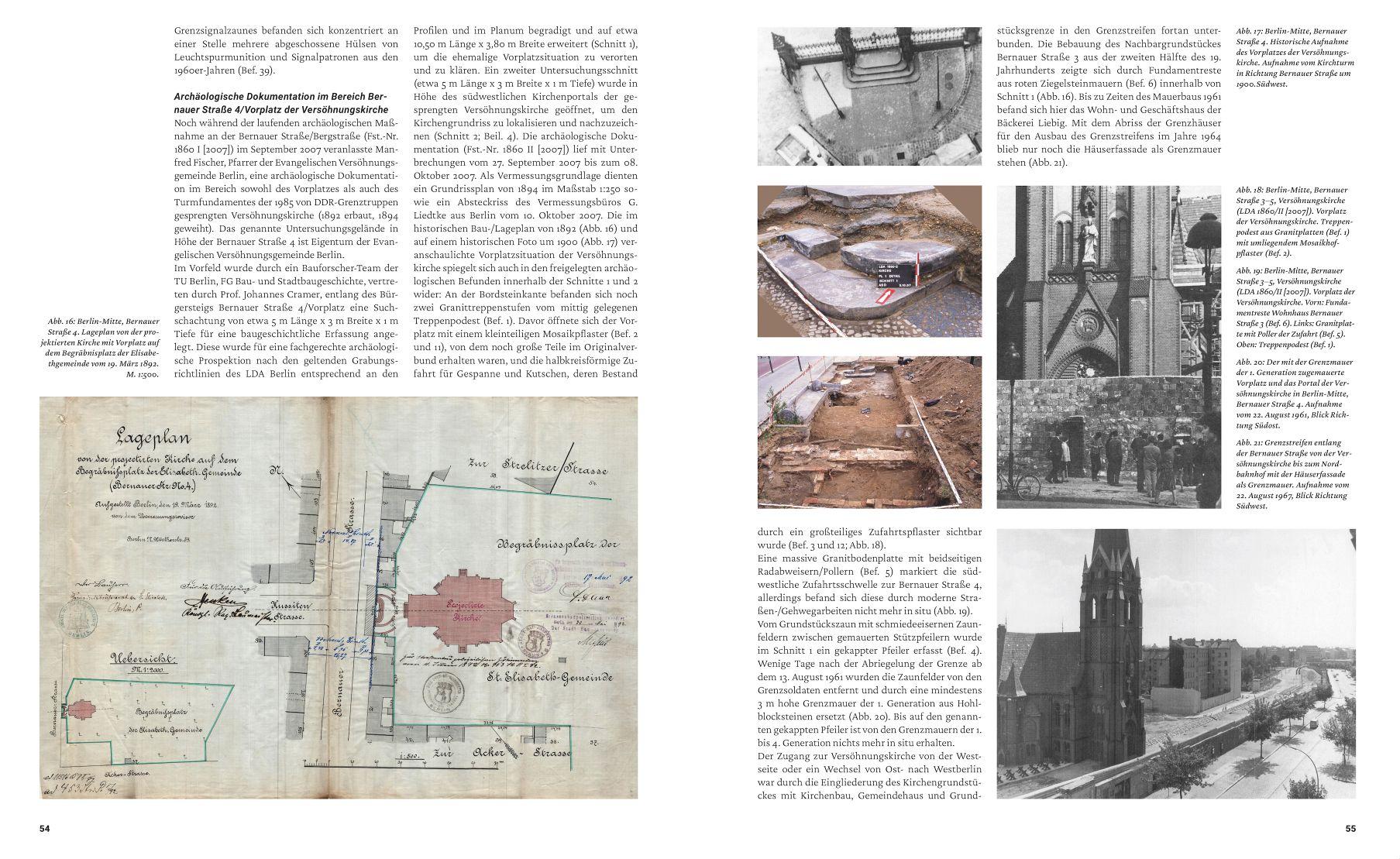Beispielinhalt (Bild) Die Berliner Mauer(1961-1989) - Grenzanlagen und Fluchttunnel