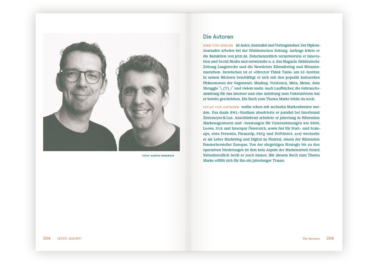 Beispielinhalt (Bild) Macht Marke
