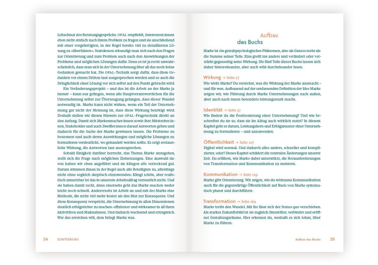 Beispielinhalt (Bild) Macht Marke