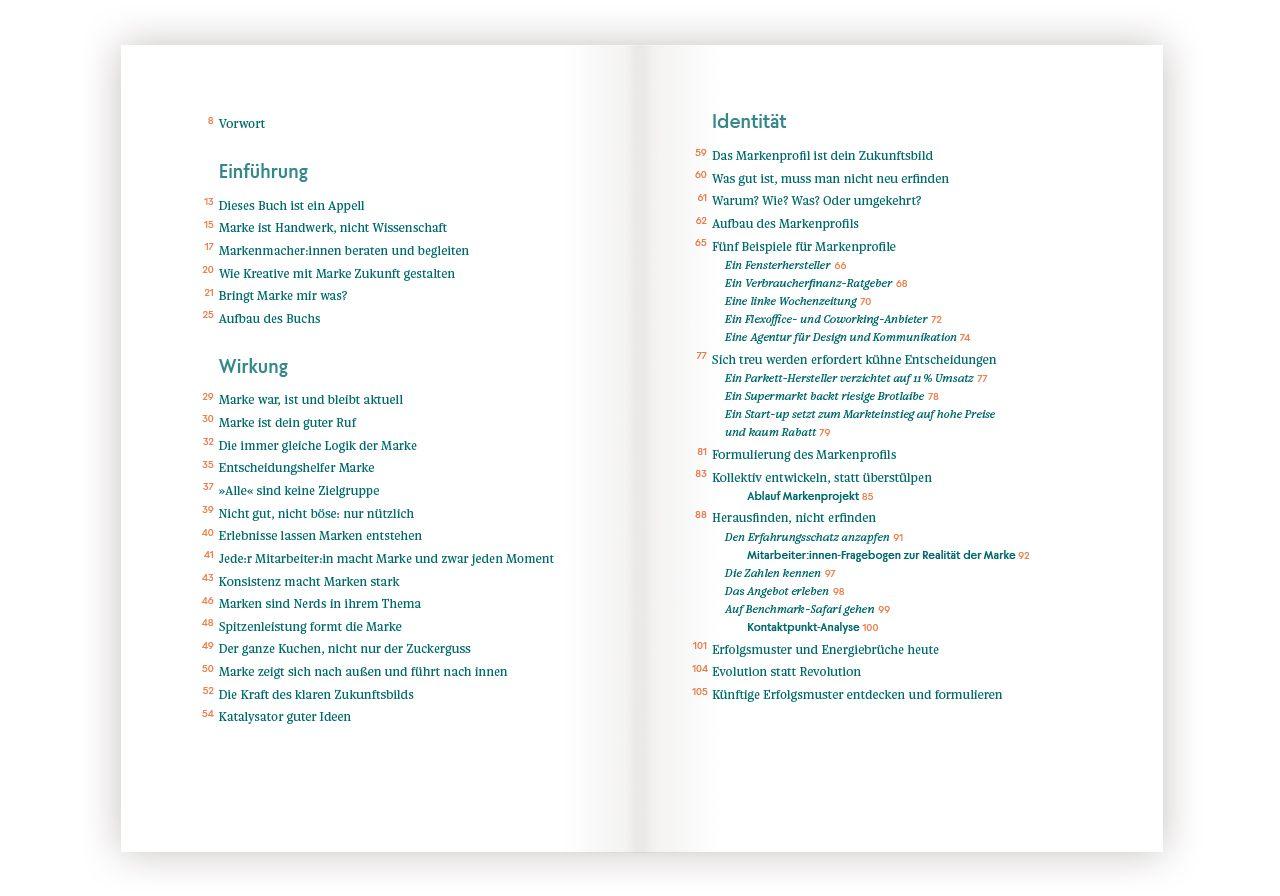 Beispielinhalt (Bild) Macht Marke