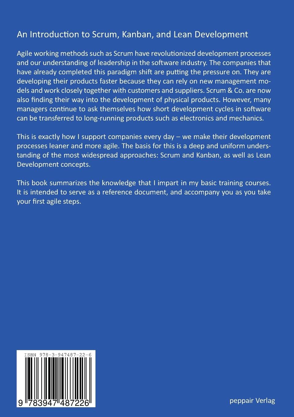 Rückseitencover The Basics of Agile Product Development