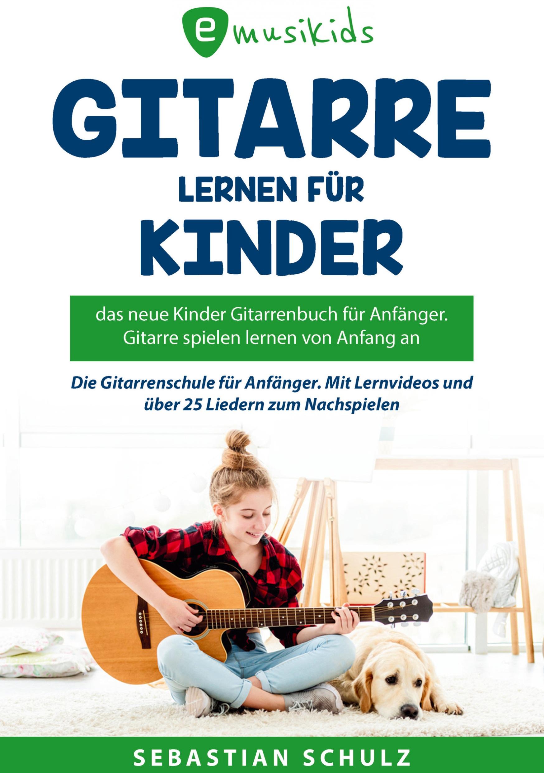 Vorderes Coverbild Gitarre lernen für Kinder