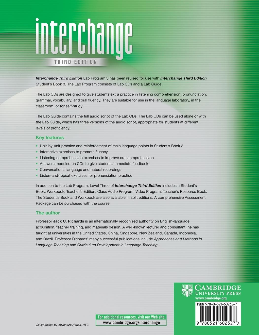 Rückseitencover Interchange 3 Lab Guide