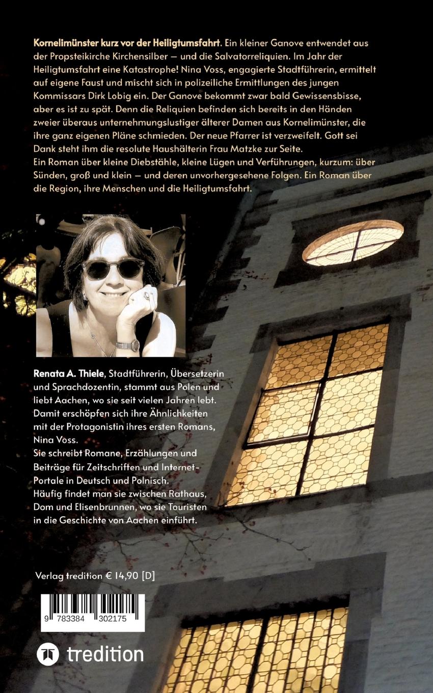 Rückseitencover Eine heilige Sache