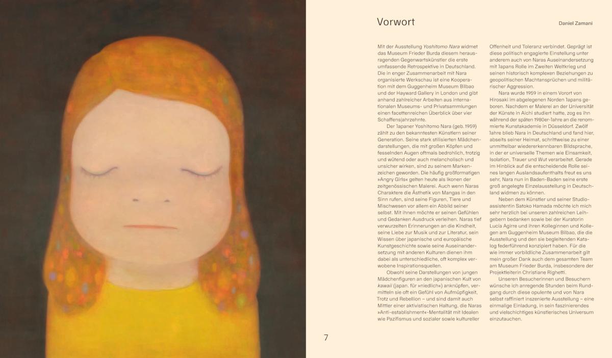 Beispielinhalt (Bild) Yoshitomo Nara. Die Welt der "Angry Girls" - Ikonen japanischer Kunst von den 1980er Jahren bis heute (Bildband)