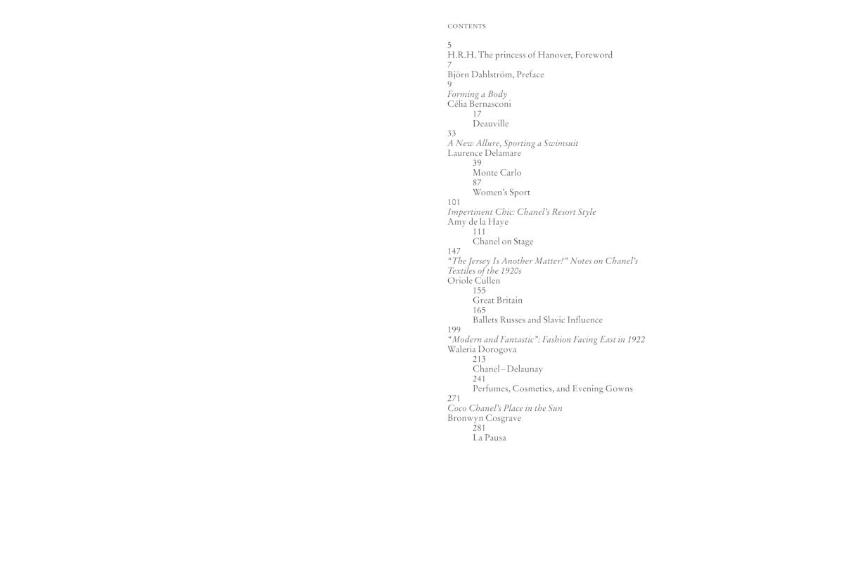 Beispielinhalt (Bild) Coco Chanel: Roaring Twenties - Fashion, Art and Culture of the 1920s Riviera | Official Exhibition Catalogue