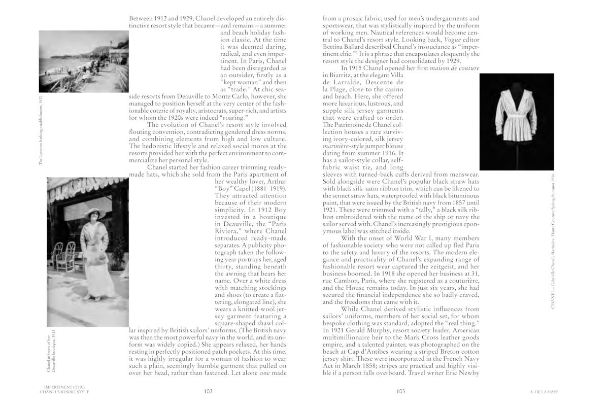 Beispielinhalt (Bild) Coco Chanel: Roaring Twenties - Fashion, Art and Culture of the 1920s Riviera | Official Exhibition Catalogue