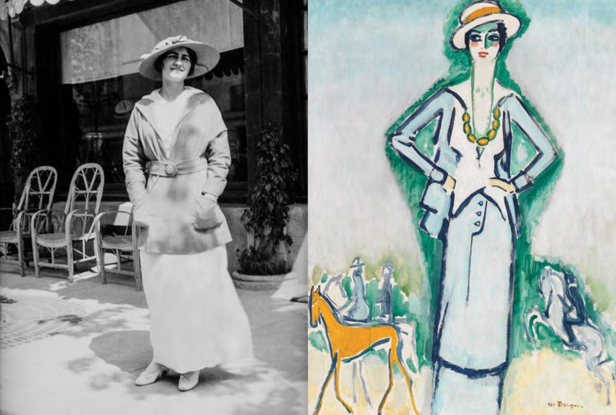 Beispielinhalt (Bild) Coco Chanel: Les années folles de Coco Chanel - Fashion, Art and Culture of the 1920s Riviera | Official Exhibition Catalogue