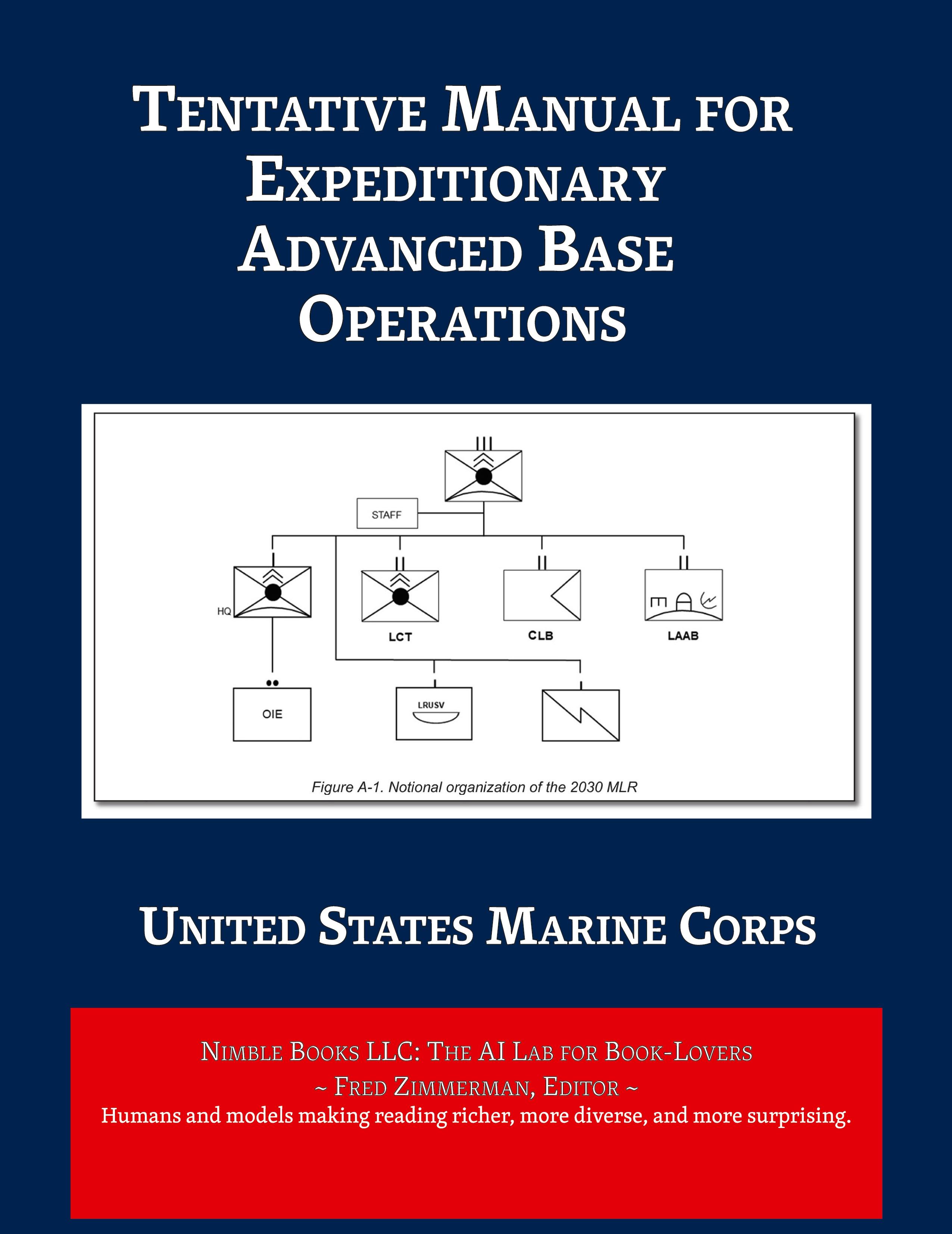 Vorderes Coverbild Tentative Manual for Expeditionary Advanced Base Operations