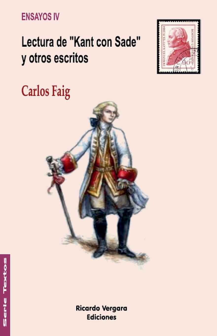 Vorderes Coverbild Lectura de "Kant con Sade" y otros escritos