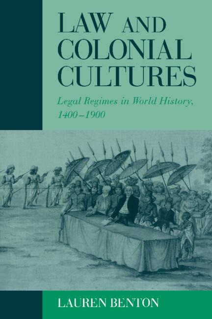 Vorderes Coverbild Law and Colonial Cultures