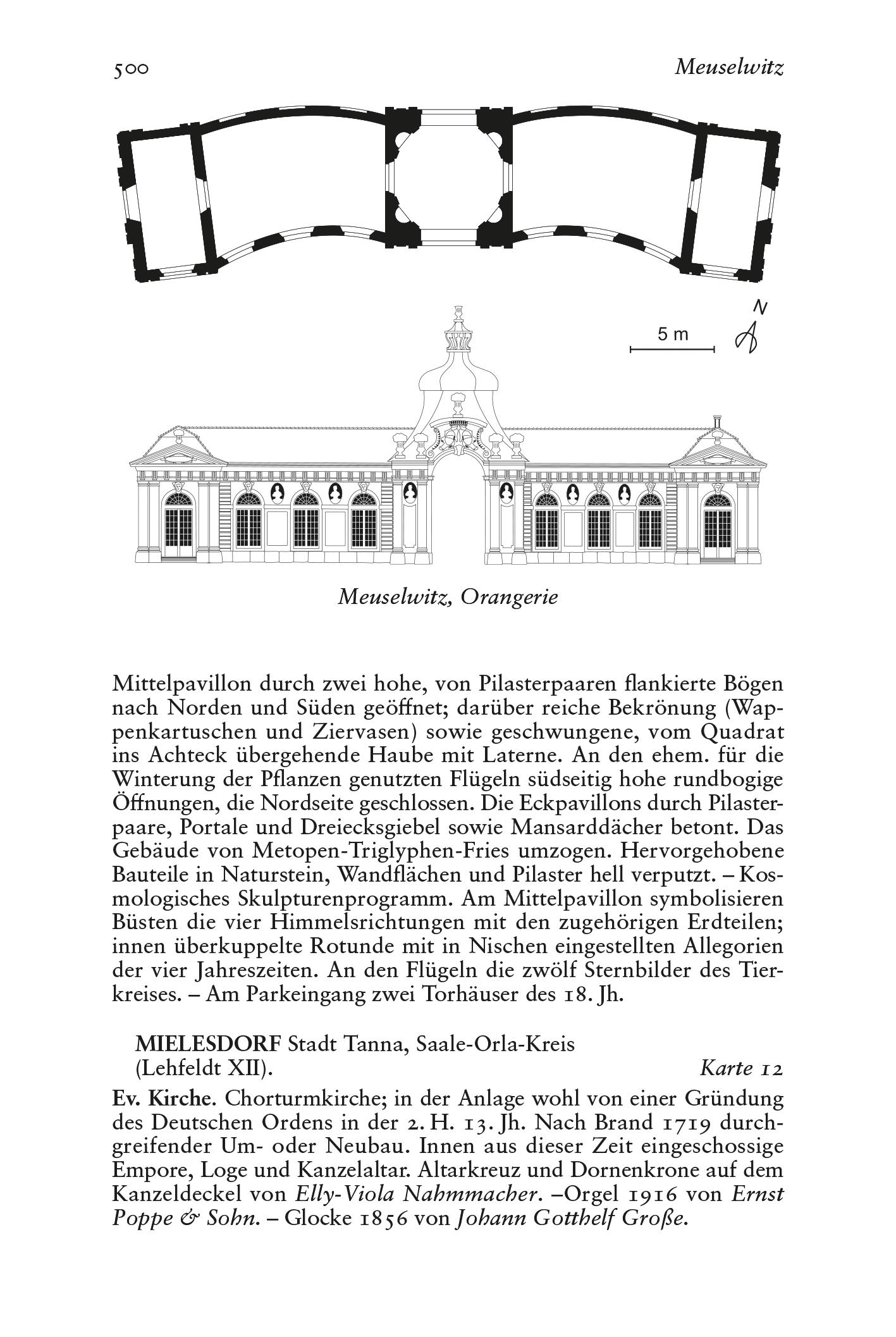 Beispielinhalt (Bild) Set Dehio - Handbuch der deutschen Kunstdenkmäler / Thüringen Bd. I+II