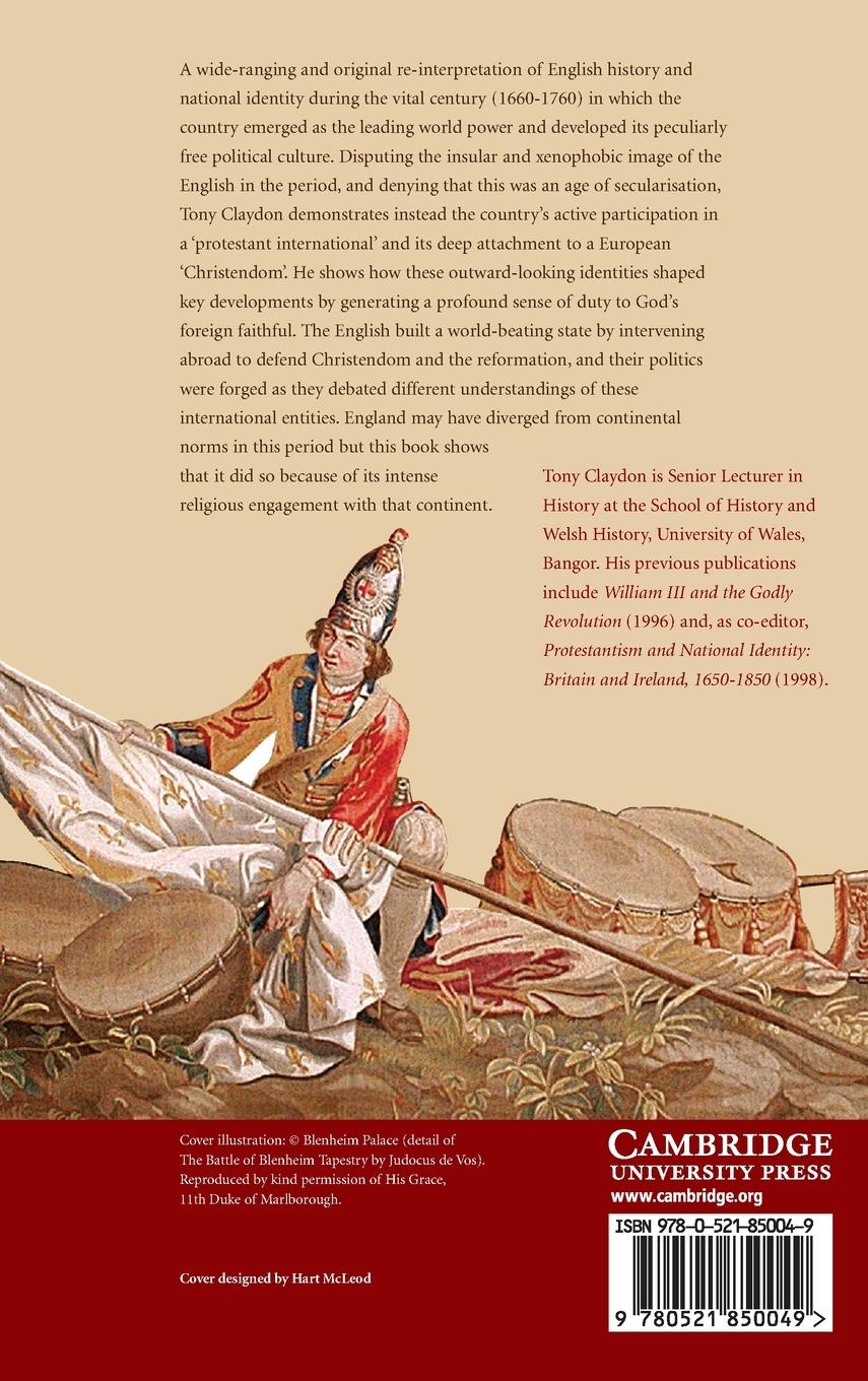 Rückseitencover Europe and the Making of England, 1660-1760