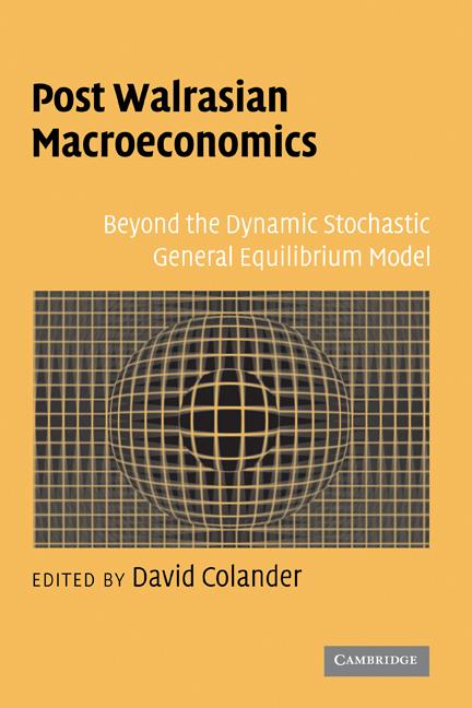 Vorderes Coverbild Post Walrasian Macroeconomics