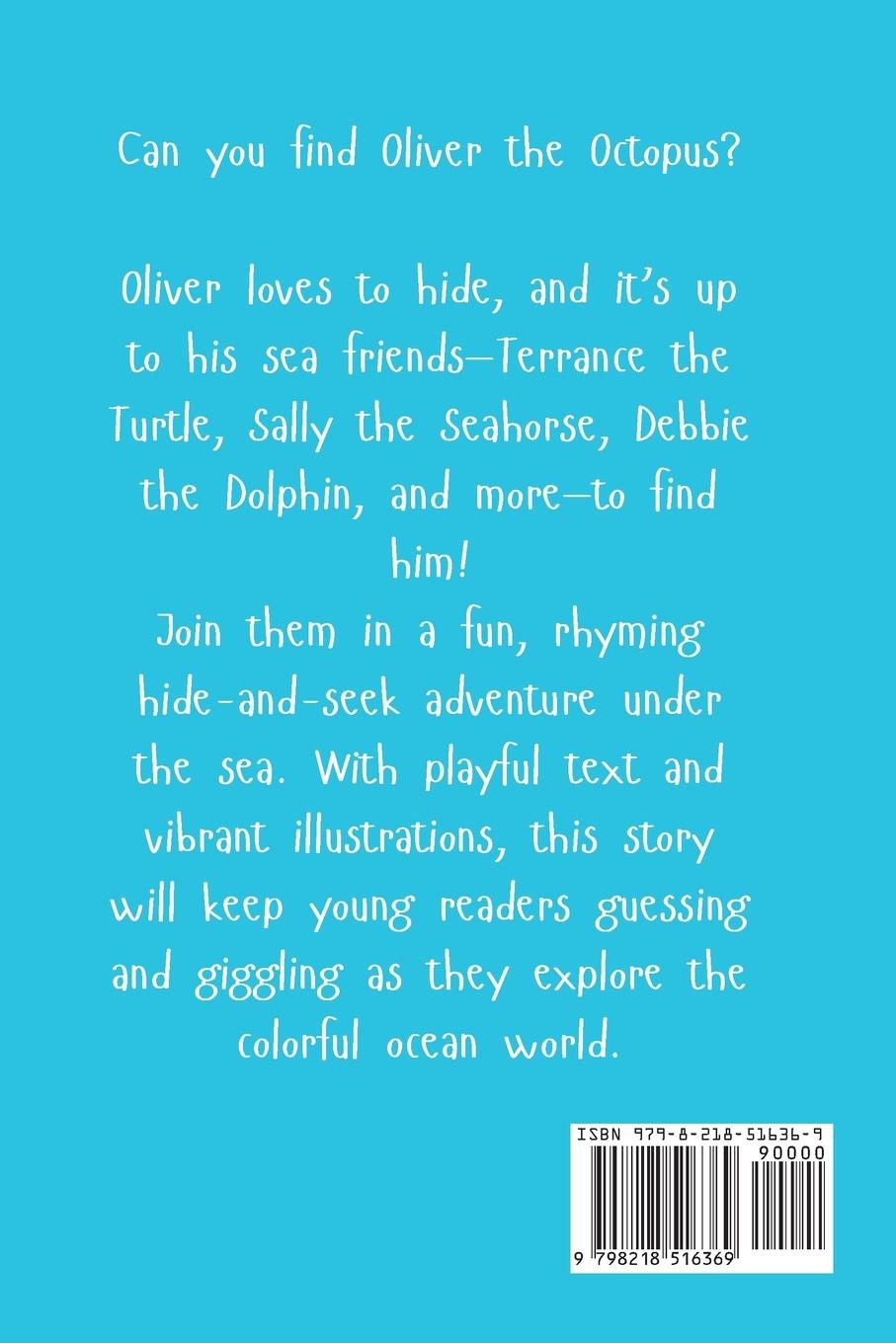 Rückseitencover Oliver Octopus, Where Are You?