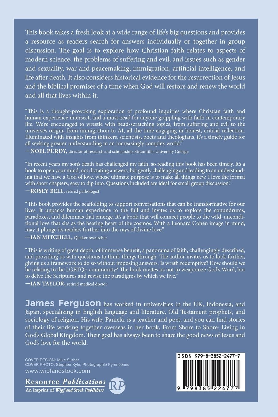 Rückseitencover Fresh Takes on the Big Questions