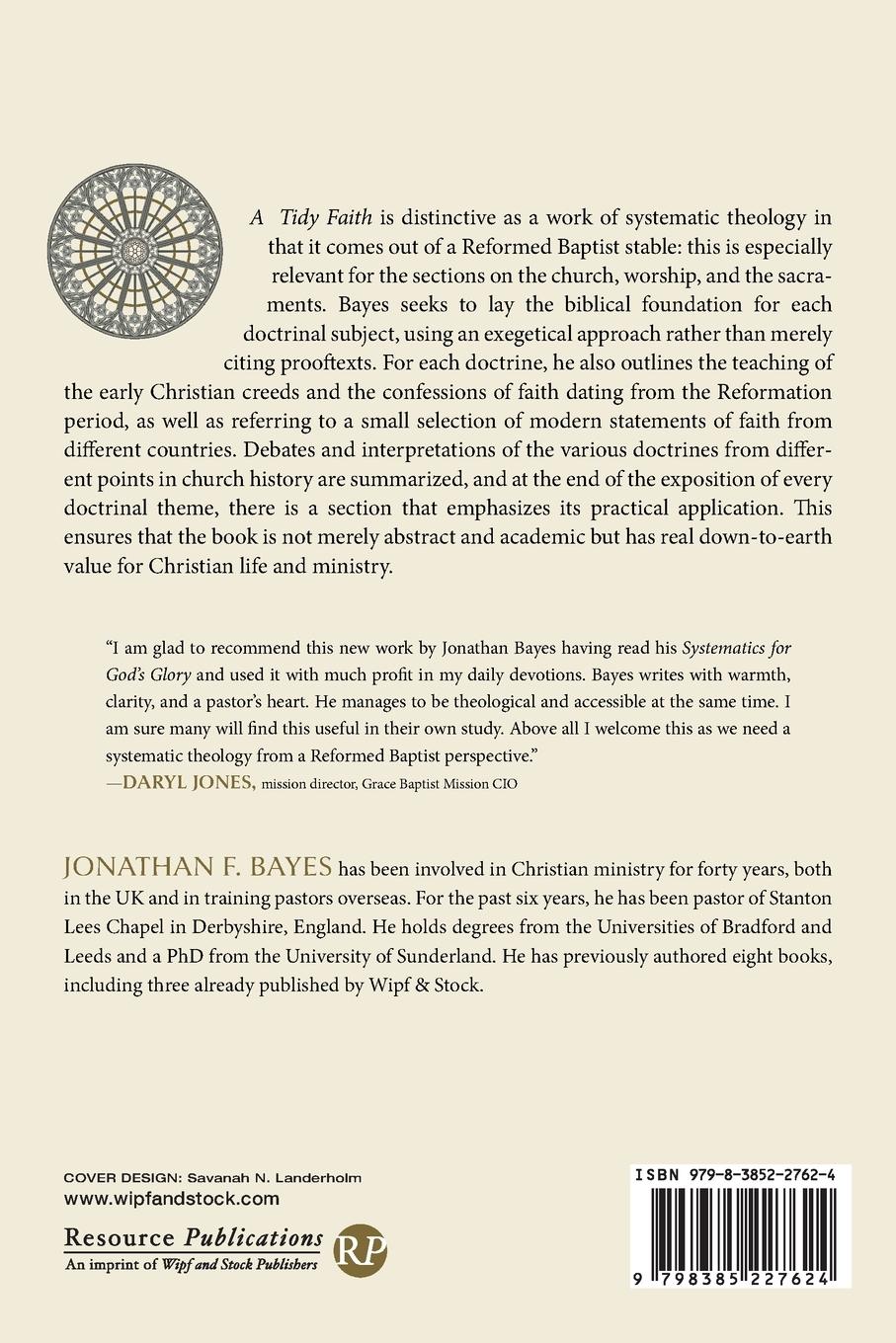 Rückseitencover A Tidy Faith