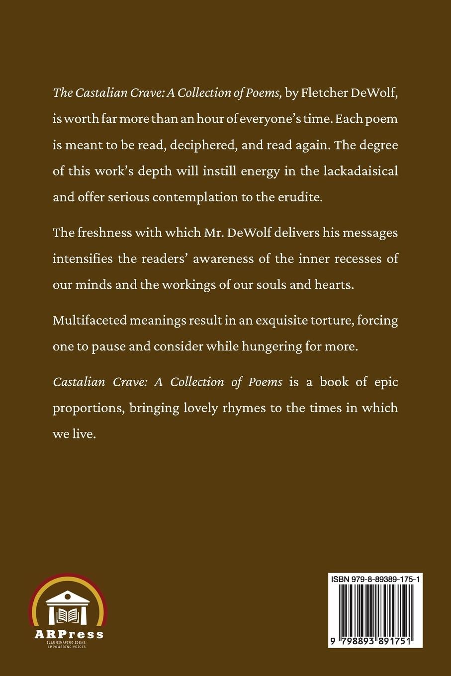 Rückseitencover The Castalian Crave