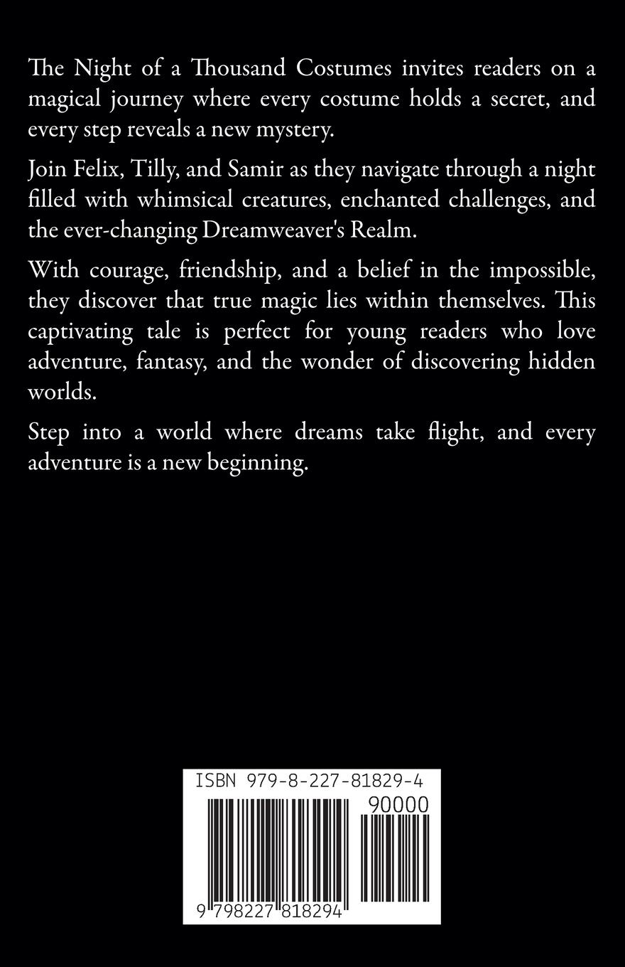 Rückseitencover The Night of a Thousand Costumes