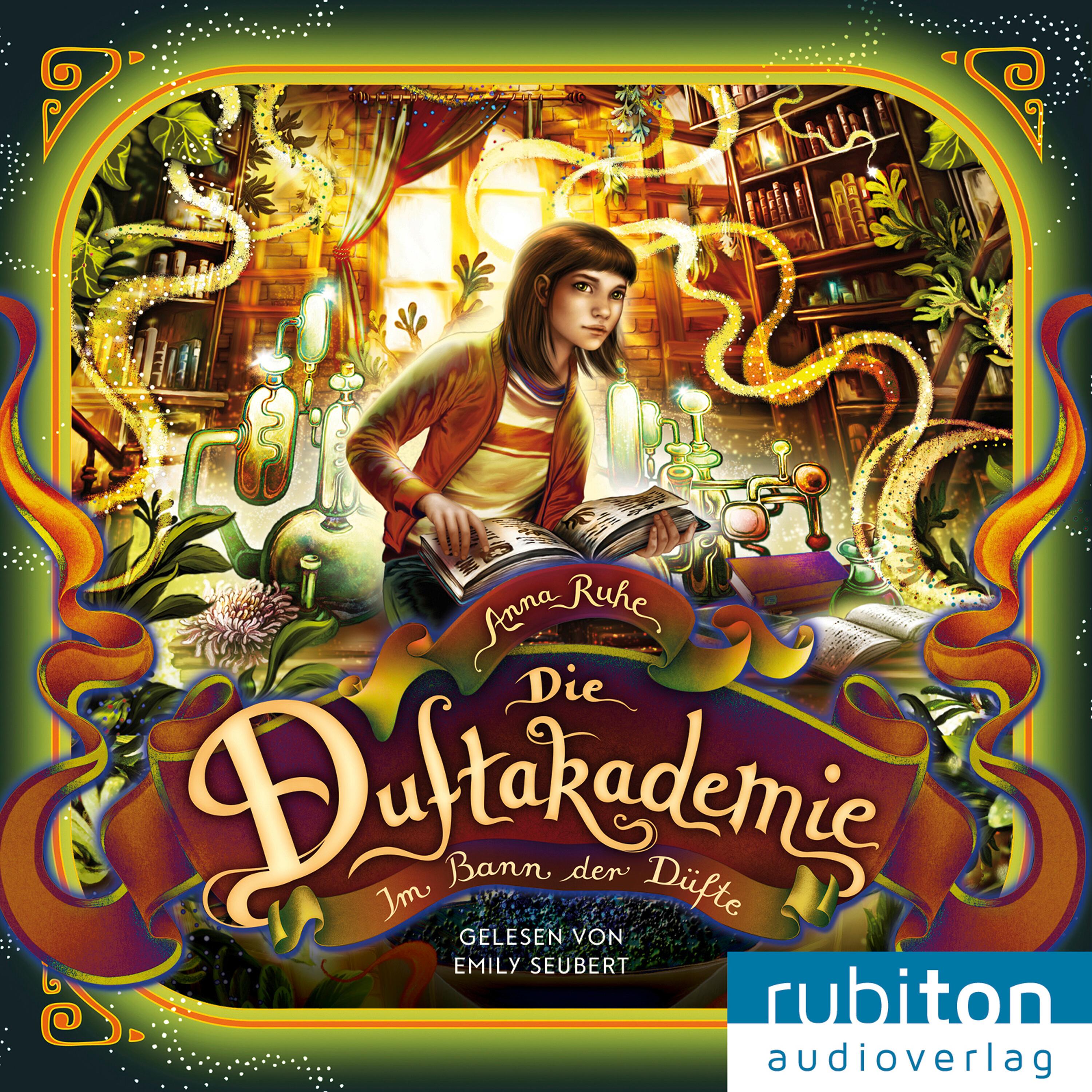 Vorderes Coverbild Die Duftakademie (3). Im Bann der Düfte