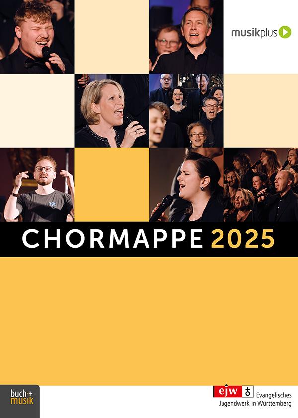Vorderes Coverbild Chormappe 2025