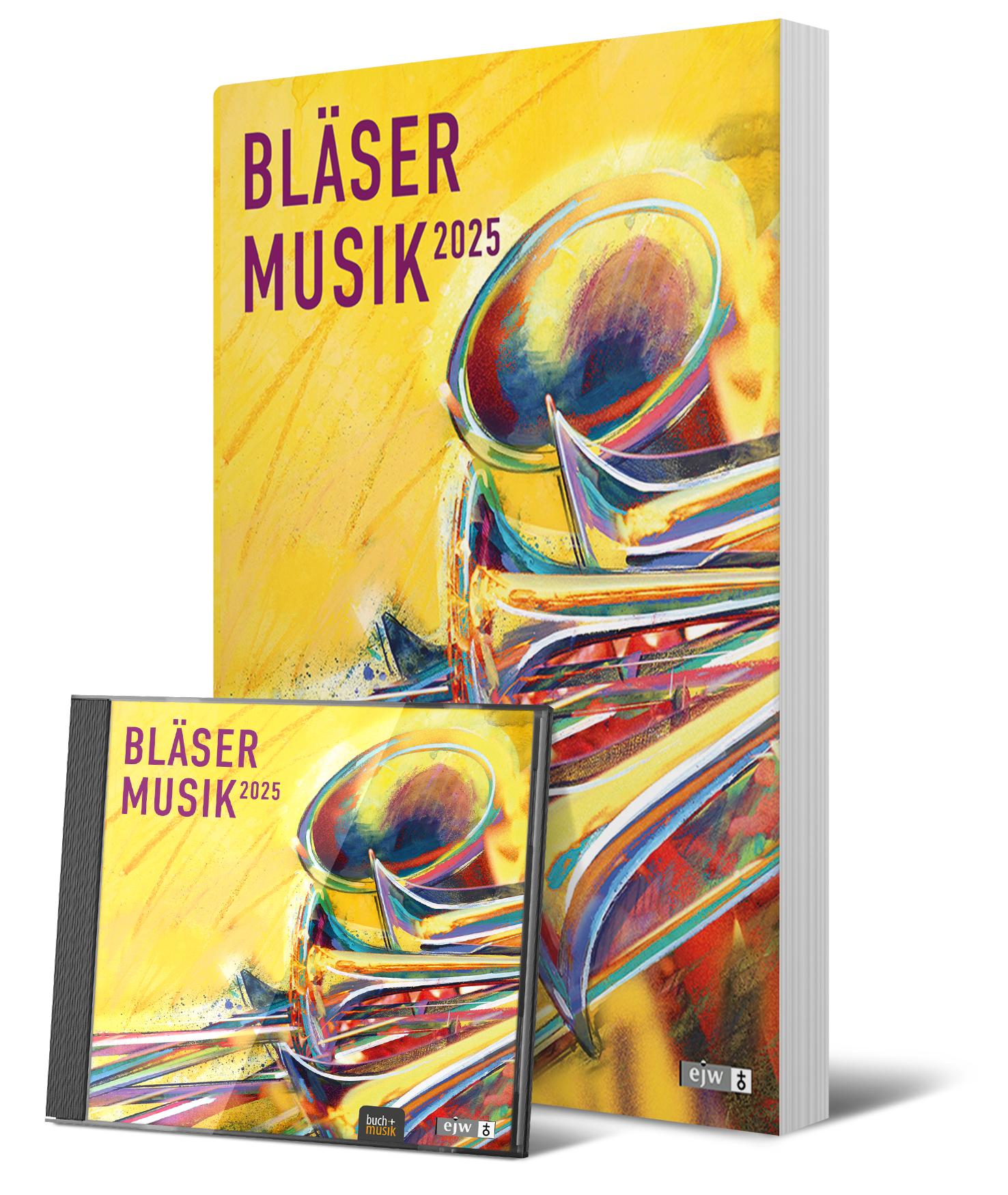 Vorderes Coverbild Paket Bläsermusik 2025