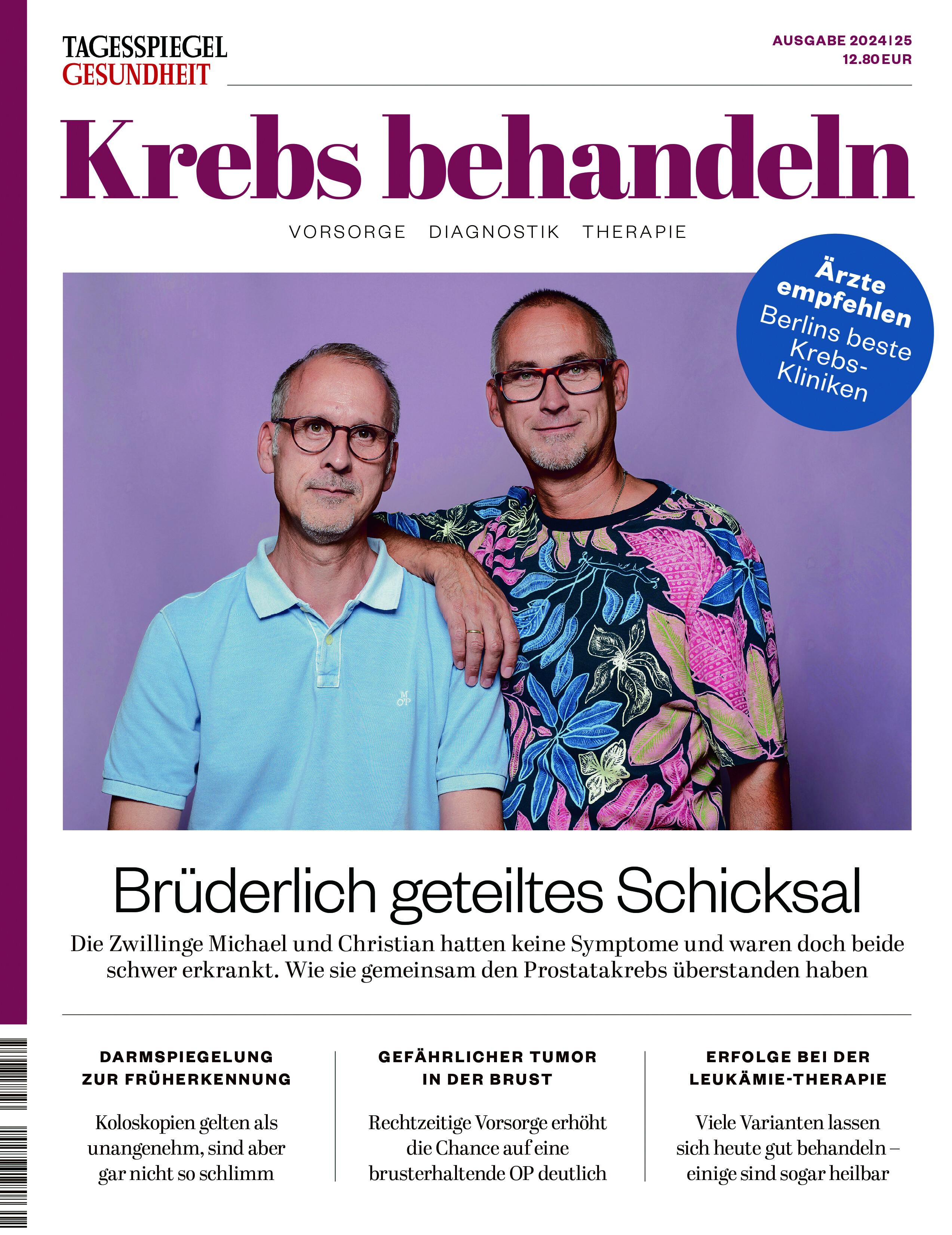 Vorderes Coverbild Krebs behandeln 2024