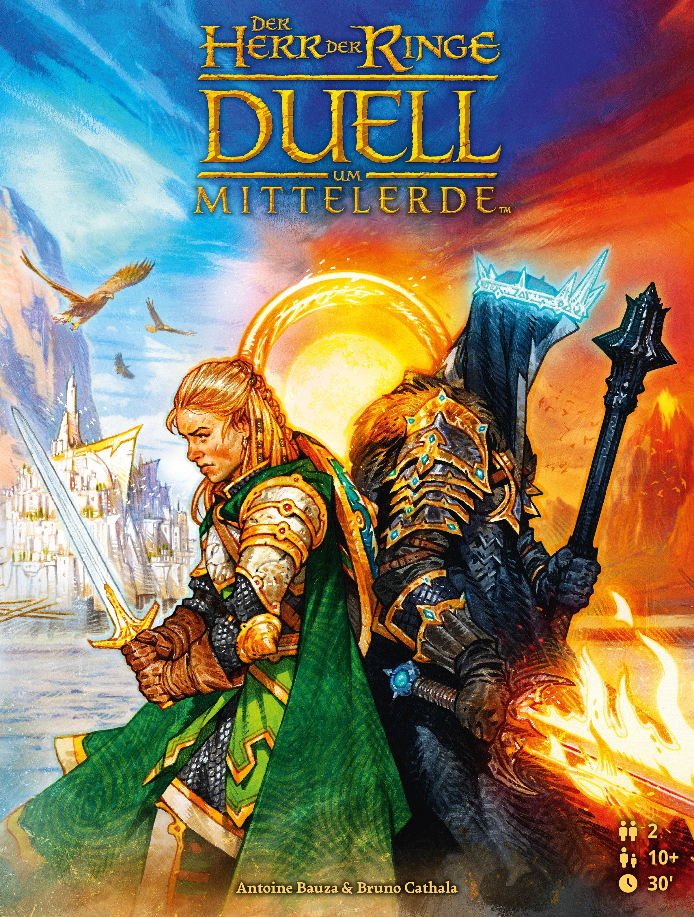 Vorderes Coverbild Der Herr der Ringe: Duell um Mittelerde