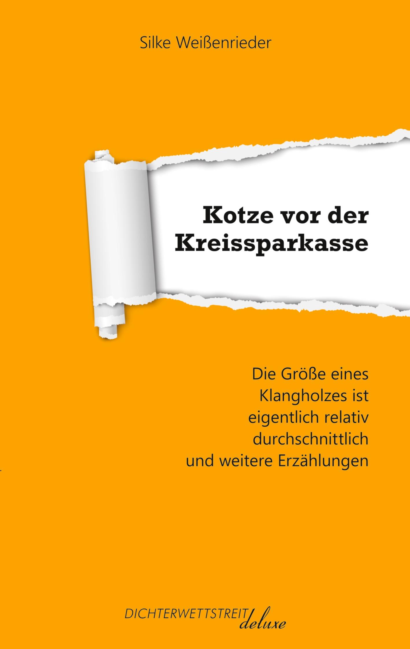 Vorderes Coverbild Kotze vor der Kreissparkasse