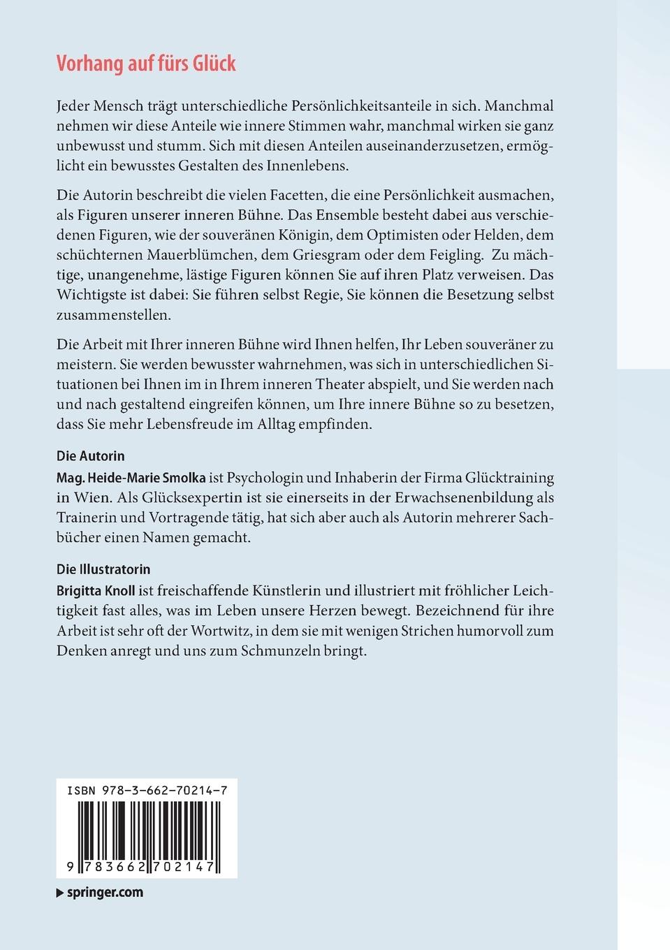 Rückseitencover Vorhang auf fürs Glück