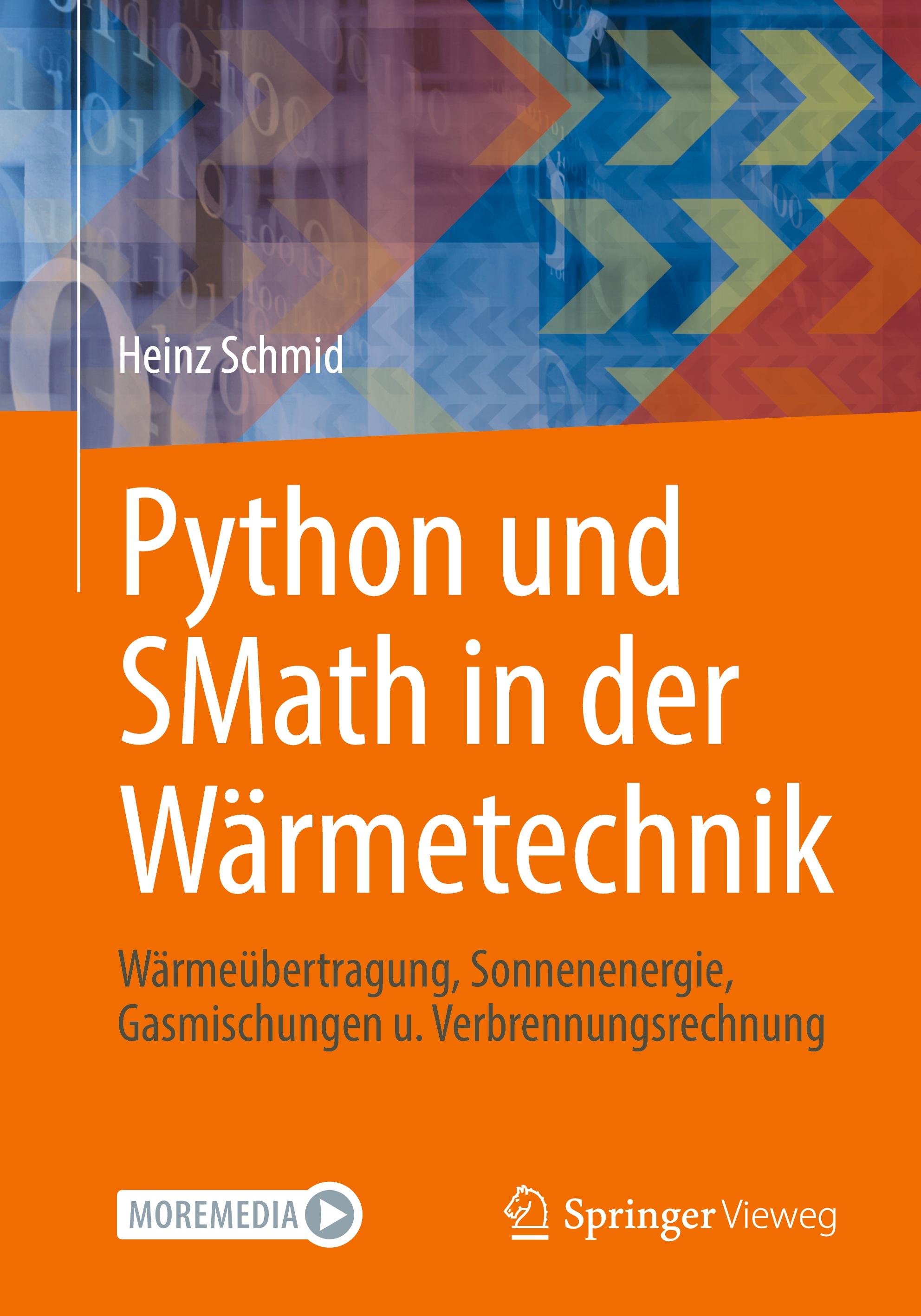 Vorderes Coverbild Python und SMath in der Wärmetechnik