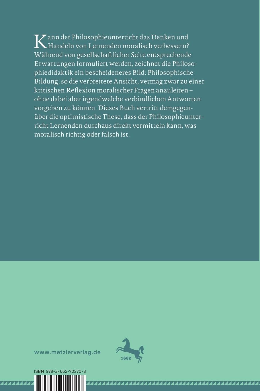 Rückseitencover Wissen, was gut ist