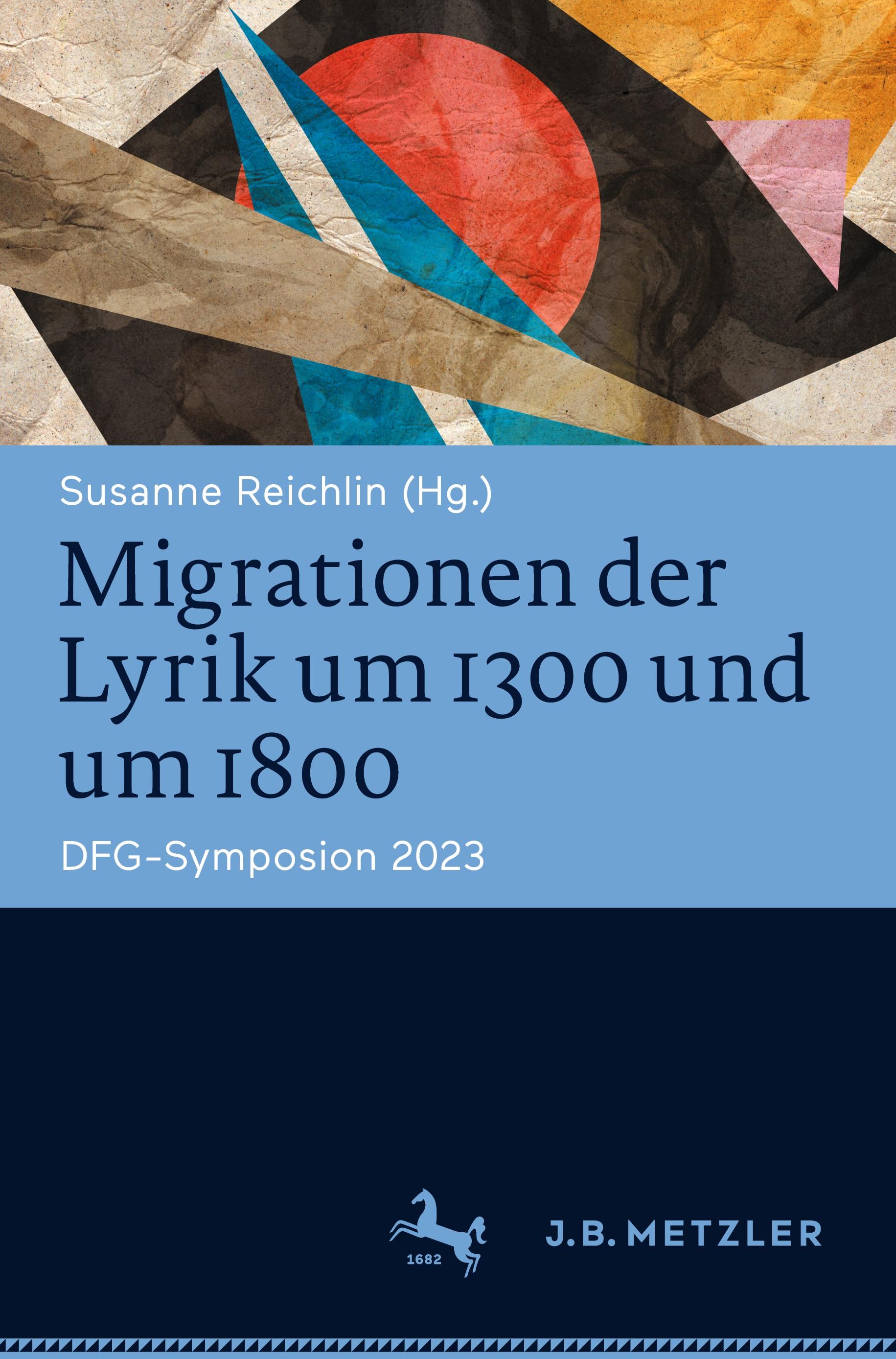 Vorderes Coverbild Migrationen der Lyrik um 1300 und um 1800
