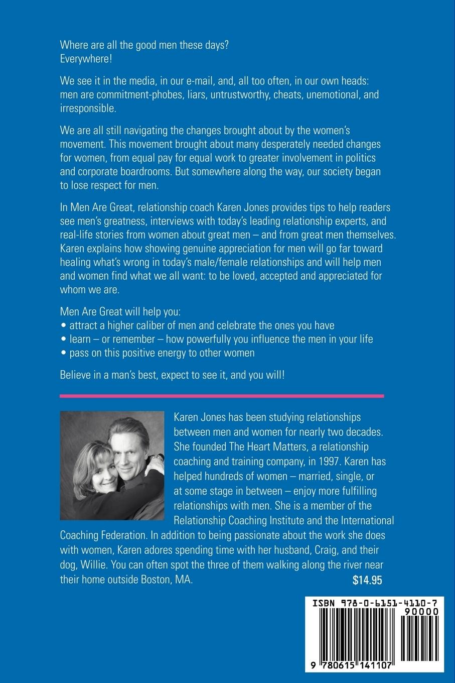 Rückseitencover Men Are Great - How to Build a Relationship That Brings Out the Best in Both of You