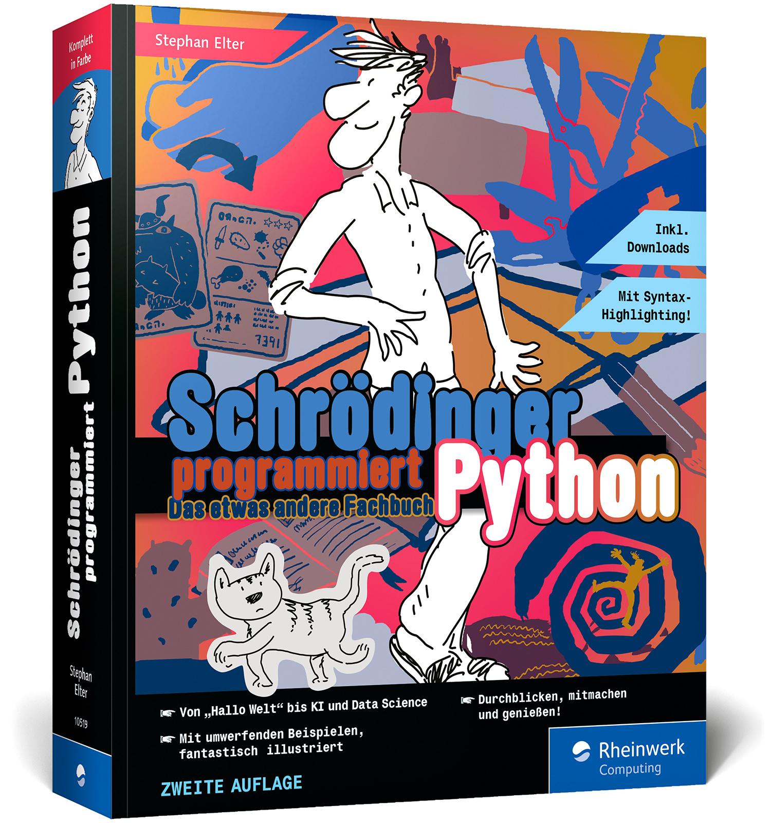 Vorderes Coverbild Schrödinger programmiert Python